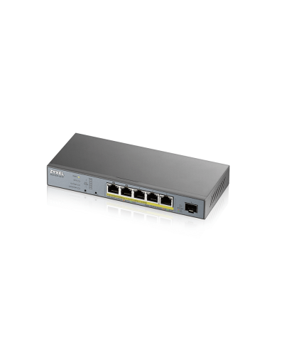 GS1350-6HP-EU0101F. L2 коммутатор PoE+ для IP-видеокамер. ZYXEL в Саранске