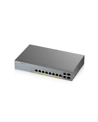 GS1350-12HP-EU0101F. Коммутатор сетевой PoE управляемый L2. ZYXEL в Саранске