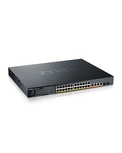 XMG1930-30HP-ZZ0101F. Гибридный мультигигабитный Smart L2+ коммутатор. ZYXEL в Саранске