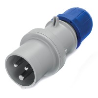 Вилка кабельная IP44 32A 2P+E 230V (DIS2133233). Вилка кабельная. ДКС