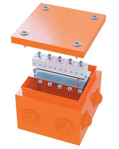 Коробка FS 150х150х80 4P (FSK31410): Коробка ответвительная огнестойкая стальная в Саранске