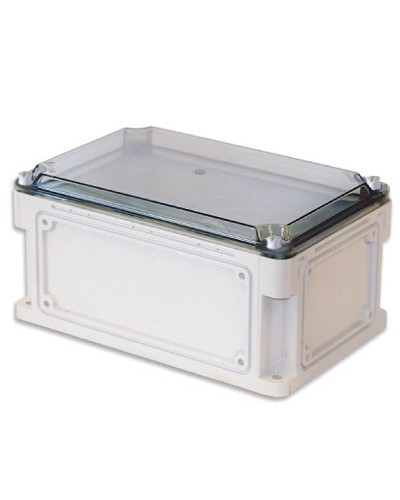 Корпус RAM box 300х150х146, высота крышки 21 мм, IP67 (531211). Корпус с фланцами и прозрачной крышкой, без монтажной платы. ДКС в Саранске