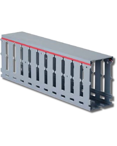 Короб перфорированный, серый RL12 40x100 (00161RL): Короб перфорированный в Саранске