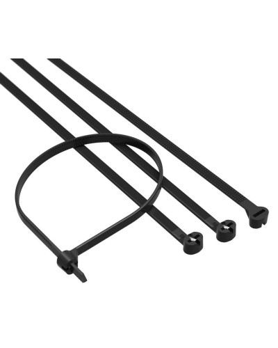 Хомут 3,6x140 P6.6, черный (100шт) (21309SR): Хомут с двойным замком в Саранске