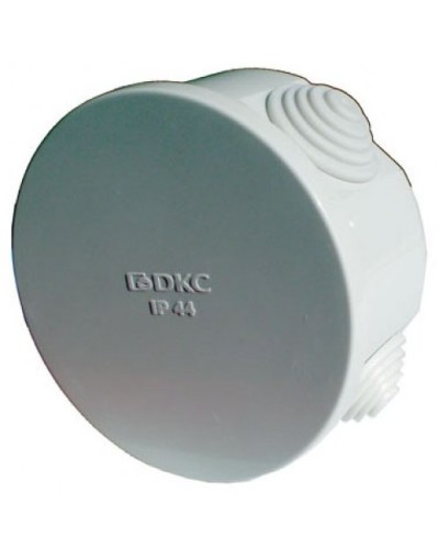 Коробка ответвительная с кабельными вводами IP44, 80х40 (53600). Коробка ответвительная. ДКС в Саранске