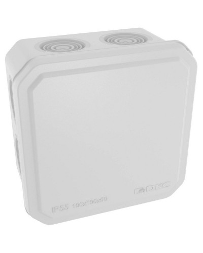 Коробка ответвительная с кабельными вводами IP55, 100х100х50 (53800). Коробка ответвительная. ДКС в Саранске