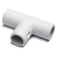 Тройник открывающийся, IP40, D20 (50620). Тройник открывающийся. ДКС