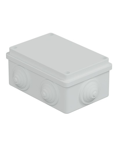 Коробка JBS120 120х80х50, 6 вых., IP55, белая (44008W-1). Коробка монтажная. Экопласт в Саранске