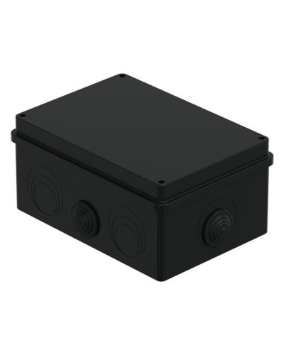 Коробка JBS210 210х150х100, 8 вых., IP55, черная (44016BL-1). Коробка монтажная. Экопласт в Саранске