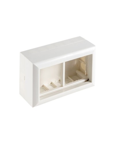 Коробка на 2 модуля для механизмов 45х45мм SM45/4 (72944): Коробка для механизмов в Саранске