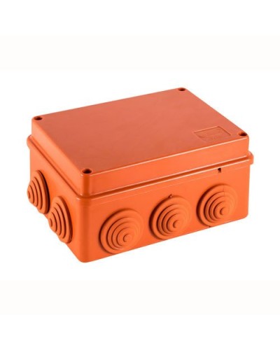 Коробка JBS150 150х110х70, 10 вых., 10P (0,15...2,5мм²) (43089HF). Коробка монтажная, огнестойкая, без галогена. Экопласт в Саранске