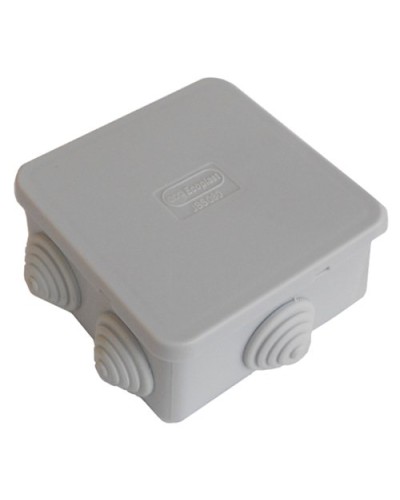 Коробка JBS080 85х85х40, 6 вых, IP44, серая (44006). Коробка монтажная. Экопласт в Саранске