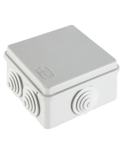 Коробка JBS101 100х100х55, 6 вых., IP55, серая (44037). Коробка монтажная. Экопласт в Саранске