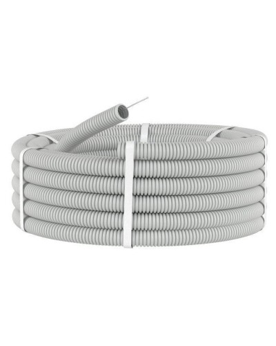 Труба HFFR тяжелая D50, серая (21150HF-GR): Труба гофрированная, с зондом, не распространяющая горение, без галогена в Саранске