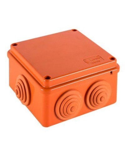 Коробка JBS100 100х100х55, 6 вых., 8P (0,15…4мм²) (43447HF): Коробка монтажная, огнестойкая, без галогена в Саранске