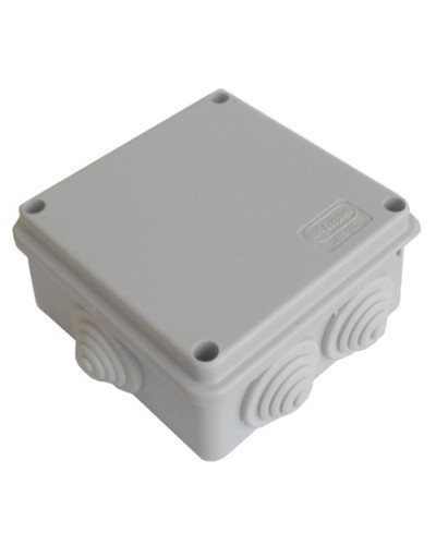 Коробка JBS100 100х100х55, 6 вых, IP55, серая (44007HF). Коробка монтажная, без галогена. Экопласт в Саранске