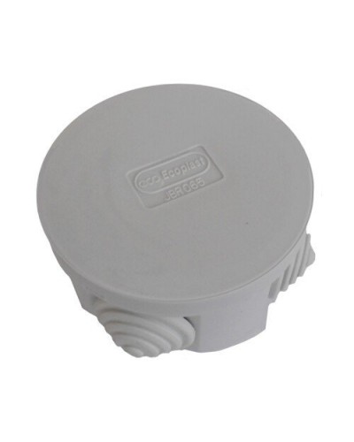 Коробка 3001 D70x36, 4 вых, IP55, серая (44001HF). Коробка монтажная. Экопласт в Саранске