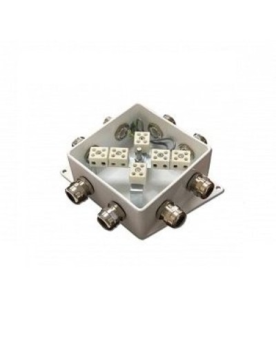 КМ-О (12к*10,0)-IP66-120х120, семь вводов: Коробка монтажная огнестойкая в Саранске