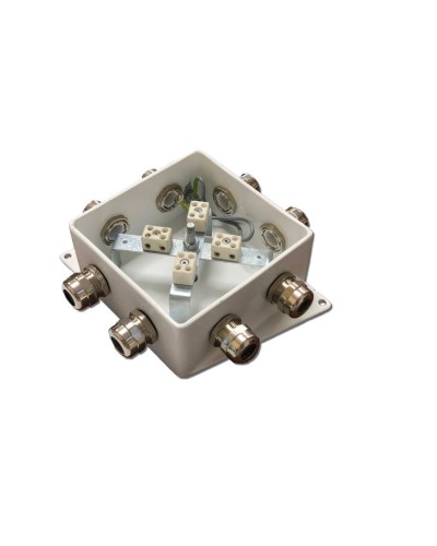 КМ-О (8к)-IP66-120х120, три ввода: Коробка монтажная огнестойкая в Саранске