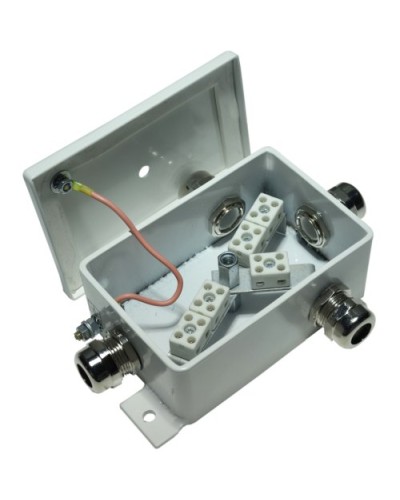 КМ-О (12к)-IP66-d, три ввода: Коробка монтажная огнестойкая в Саранске