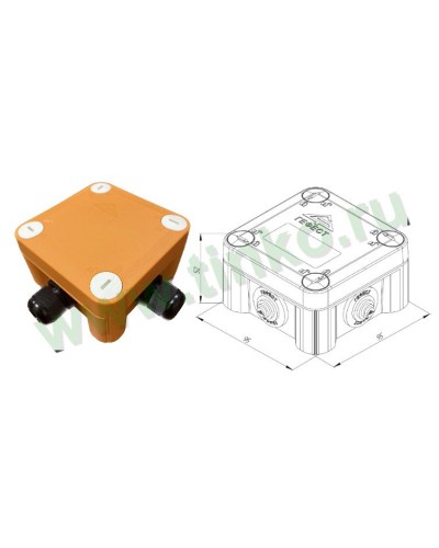КМ-О-1010(П)(8к)-IP66(П6-12): Коробка монтажная огнестойкая в Саранске