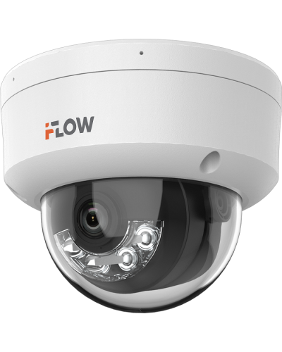 F-IC-2442C2MS(4мм). Бюджетная IP-видеокамера купольная. i-FLOW в Саранске