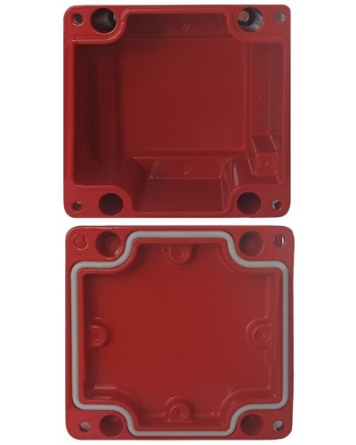 МКС Мороз, глухая, IP66/IP68, красный. Коробка коммутационная металлическая. Магнито-Контакт в Саранске