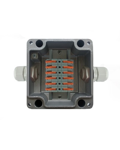 МКС Мороз, 2В, с клеммниками REXANT, IP66/IP68. Коробка коммутационная металлическая. Магнито-Контакт в Саранске