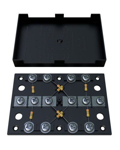 KRA-4 75 Om black (MEC42102). Коробка на 4 абонента. МЭК-Электрика в Саранске