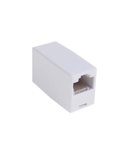 RJ-45 (розетка)-RJ-45 (розетка) (белый): Разъем распределительный в Саранске