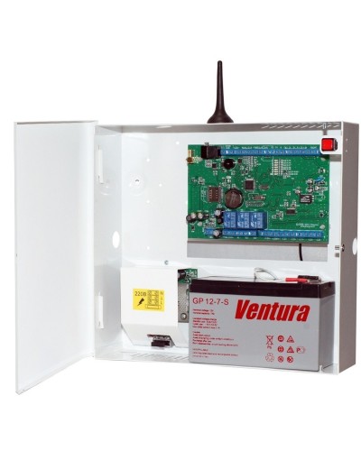 S632-2GSM-BK25-W (S632-2GSM-BK), Бокс-комплект под 7Ач, белый. Устройство оконечное объектовое приемно-контрольное c GSM коммуникатором. Проксима в Саранске