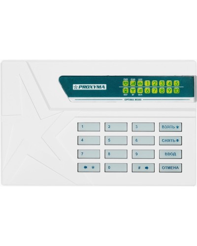 W500RL+ Optima. Объектовый прибор с встроенными GSM, РПП Ладога-РК/Ладога-РК+, и проводными шлейфами. Проксима в Саранске