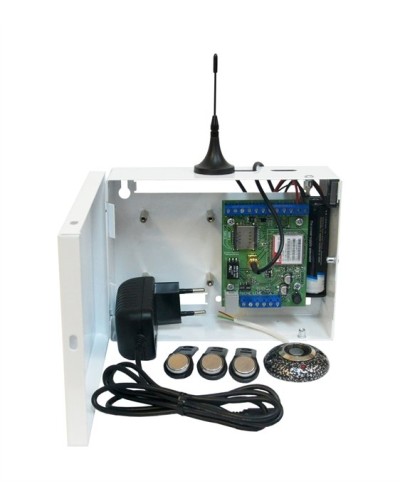 S400L-2GSM-BK12-W-li Kit Нано LAN клеммники (li-ion АКБ 2800мАч, цвет белый). Устройство оконечное объектовое приемно-контрольное c GSM и LAN коммуникаторами. Проксима в Саранске