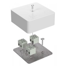 Коробка огнестойкая 75х75х30 (40-0450-FR2.5-6). Коробка огнестойкая для открытой установки. Промрукав