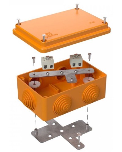 Коробка огнестойкая 120х80х50 (40-0340-FR6.0-4). Коробка огнестойкая для открытой установки. Промрукав в Саранске