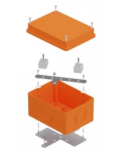 Коробка огнестойкая 150х110х90 E15-E120 для о/п (40-0351-FR10.0-4). Коробка огнестойкая для открытой установки. Промрукав в Саранске