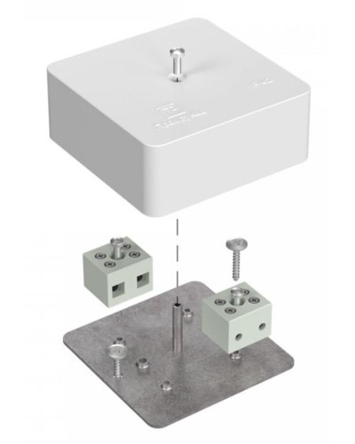 Коробка огнестойкая 75х75х30 (40-0450-FR6.0-4). Коробка огнестойкая для открытой установки. Промрукав в Саранске