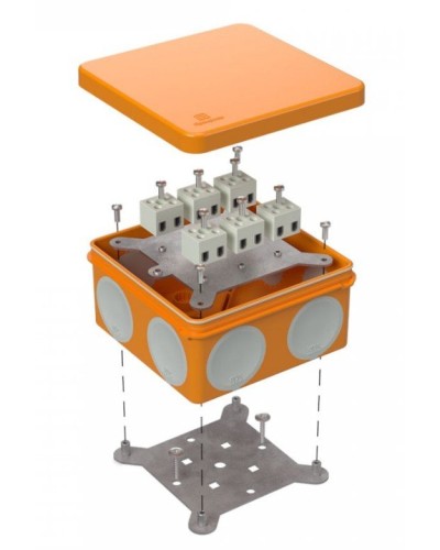 Коробка огнестойкая 60-0300-FR2.5-12 Е15-Е120 100х100х50. Коробка огнестойкая для открытой установки. Промрукав в Саранске