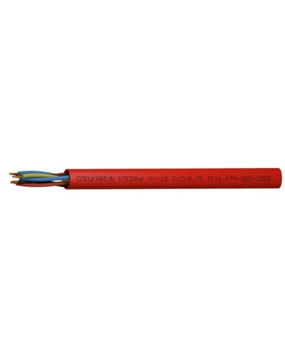 КПСВВнг(А)-LS 3х2х2,5 (Спецкабель). Кабель симметричный для систем сигнализации и управления, групповой прокладки, с пониженным дымо- и газовыделением. Спецкабель в Саранске