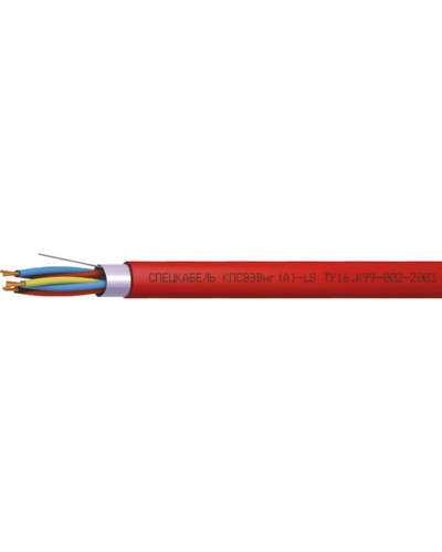 КПСВЭВнг(А)-LS 2х2х1,5 (Спецкабель). Кабель для систем пожарной и охранной сигнализации, с пониженным дымо- и газовыделением. Спецкабель в Саранске