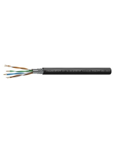 СПЕЦЛАН SF/UTP Cat 5e ZH нг(А)-HF 1х2х0,52. Кабель «витая пара» (LAN) для структурированных систем связи. Спецкабель в Саранске