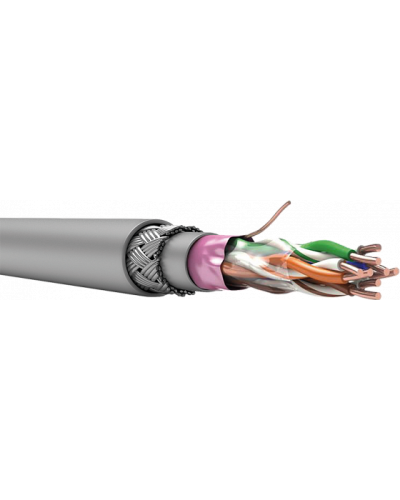 TechnoLAN F/UTP SWA PS Cat 5e ZH нг(A)-HF 2x2x0,52. Кабель «витая пара» (LAN) для структурированных систем связи. СПКБ-Техно в Саранске