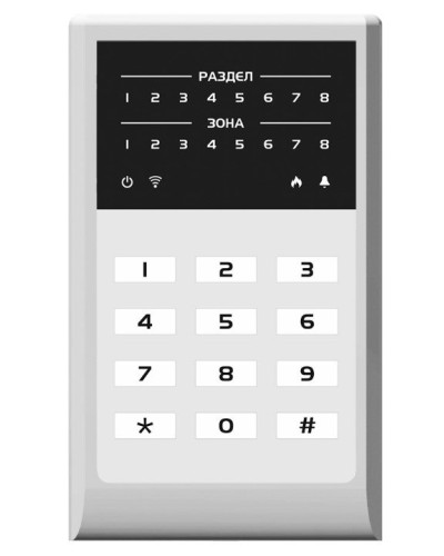 МИРАЖ-КД-04 (grey). Кнопочная кодовая панель. Стелс НПП в Саранске