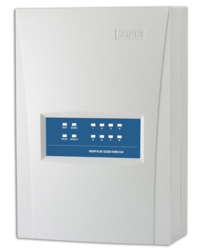 Мираж-GSM-M8-04. Устройство оконечное объектовое приемно-контрольное c GSM коммуникатором. Стелс НПП в Саранске