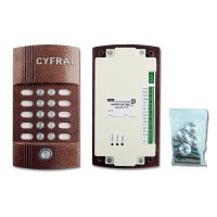 Цифрал М-10М/Т. Вызывная панель аудиодомофона. Цифрал
