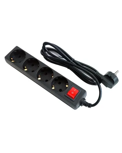 SP4B-218. Сетевой фильтр 4 розетки, 1,8м черный. 5bites в Саранске