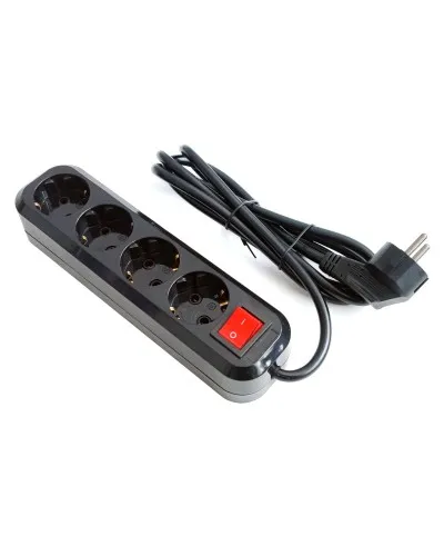 SP4B-318. Сетевой фильтр 4 розетки, 1,8м черный. 5bites в Саранске