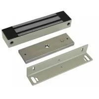 ML-350N с уголком (серый). Замок электромагнитный. AccordTec