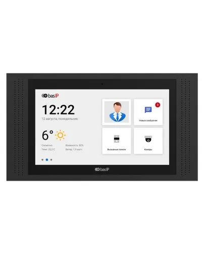 AT-10 BLACK. Монитор IP-видеодомофона цветной. BAS-IP в Саранске