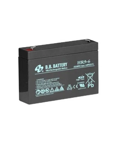 B.B. Battery HR 9-6. Аккумулятор герметичный свинцово-кислотный. B.B. Battery в Саранске